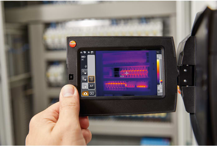 testo 890 - Termal kamera (640 x 480 piksel, manual/avtofokus, lazer, 1 seçilə bilən obyektiv)