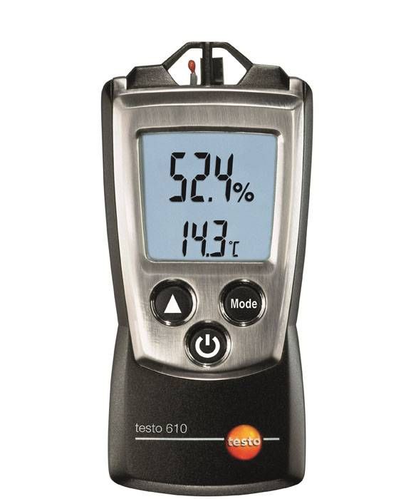 testo 610 - Pocket-sized air humidity measuring instrument